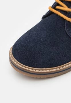 Friboo Leather - Botines Con Cordones - Dark Blue -Friboo 00b52cf2d57f43f8a56c002bfa92151f