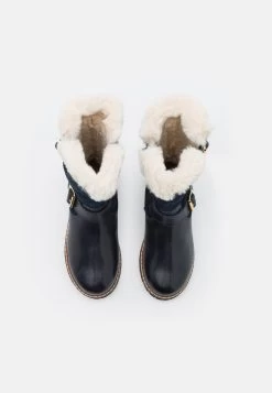 Friboo Leather - Botas Para La Nieve - Dark Blue 11 Friboo Leather - Botas Para La Nieve - Dark Blue -Friboo 06845ee52273487d8a3d44602b5fc352
