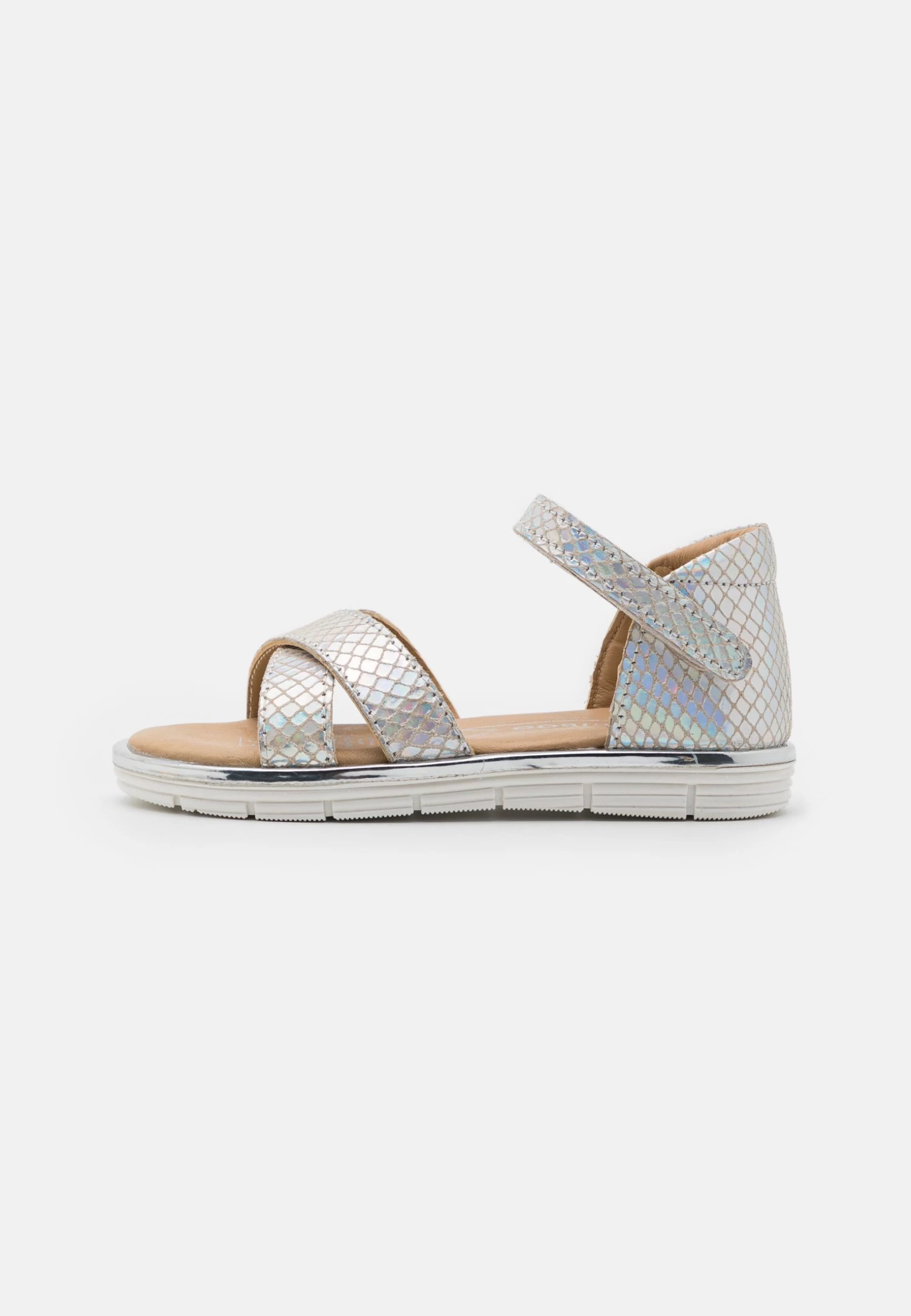 Friboo Holographic Leather - Sandalias - Silver 3 Friboo Holographic Leather - Sandalias - Silver