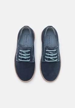 Friboo Leather - Zapatos Con Cordones - Dark Blue -Friboo 103f8aee896049c19a124e9f03611840