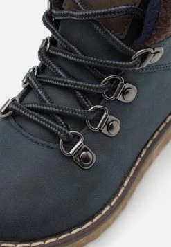 Friboo Botines Con Cordones - Dark Blue -Friboo 1c8f658f3a474270923c94eb1102ab18