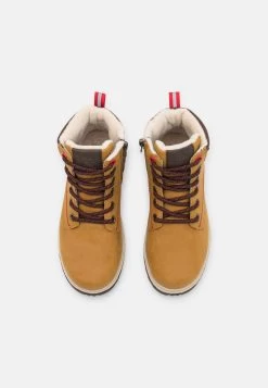 Friboo Botines Con Cordones - Camel -Friboo 1fd0625becf54b268ead4b115f0a36e5