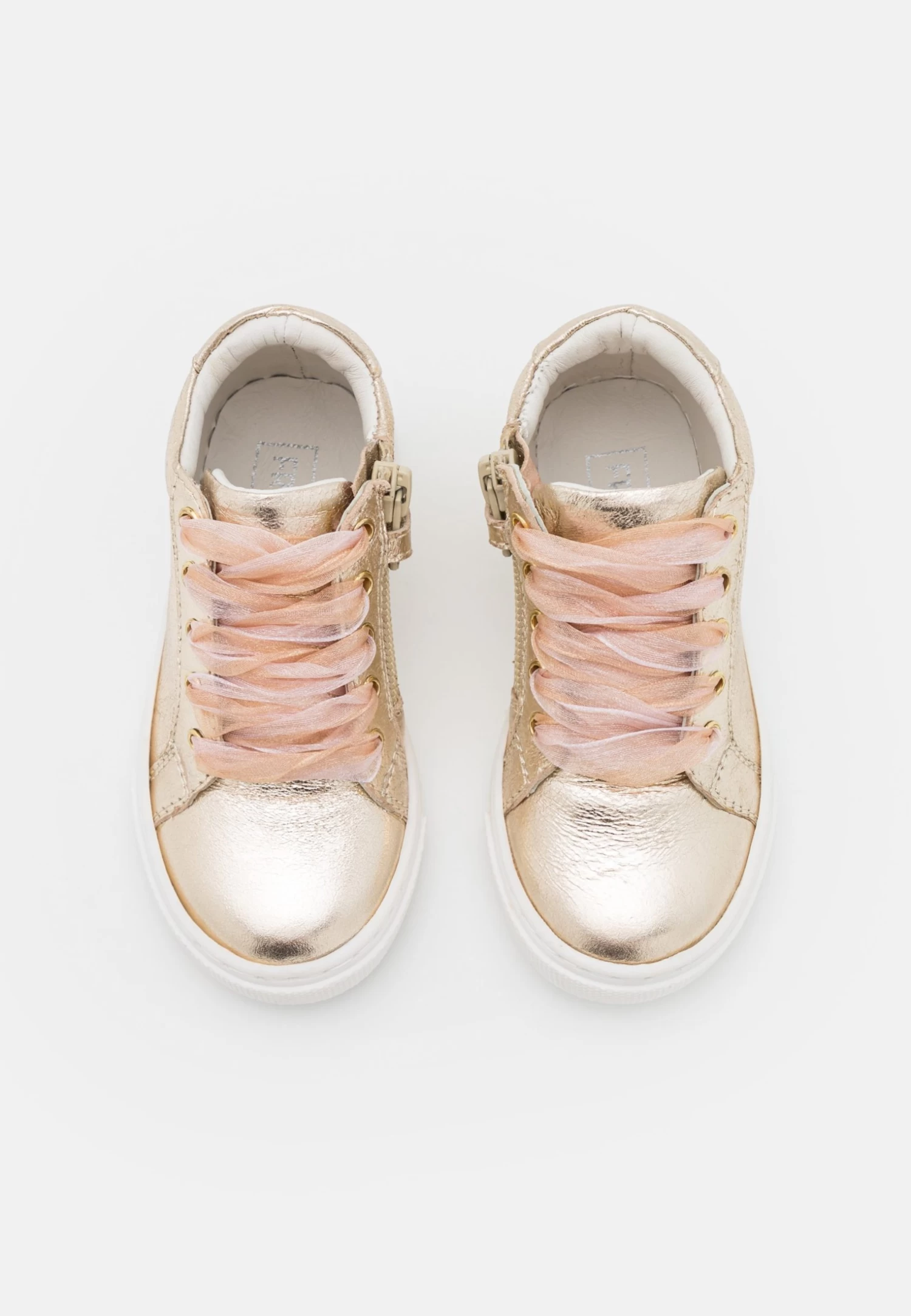 Friboo Leather - Zapatillas Altas - Gold 6 Friboo Leather - Zapatillas Altas - Gold - Imagen 4