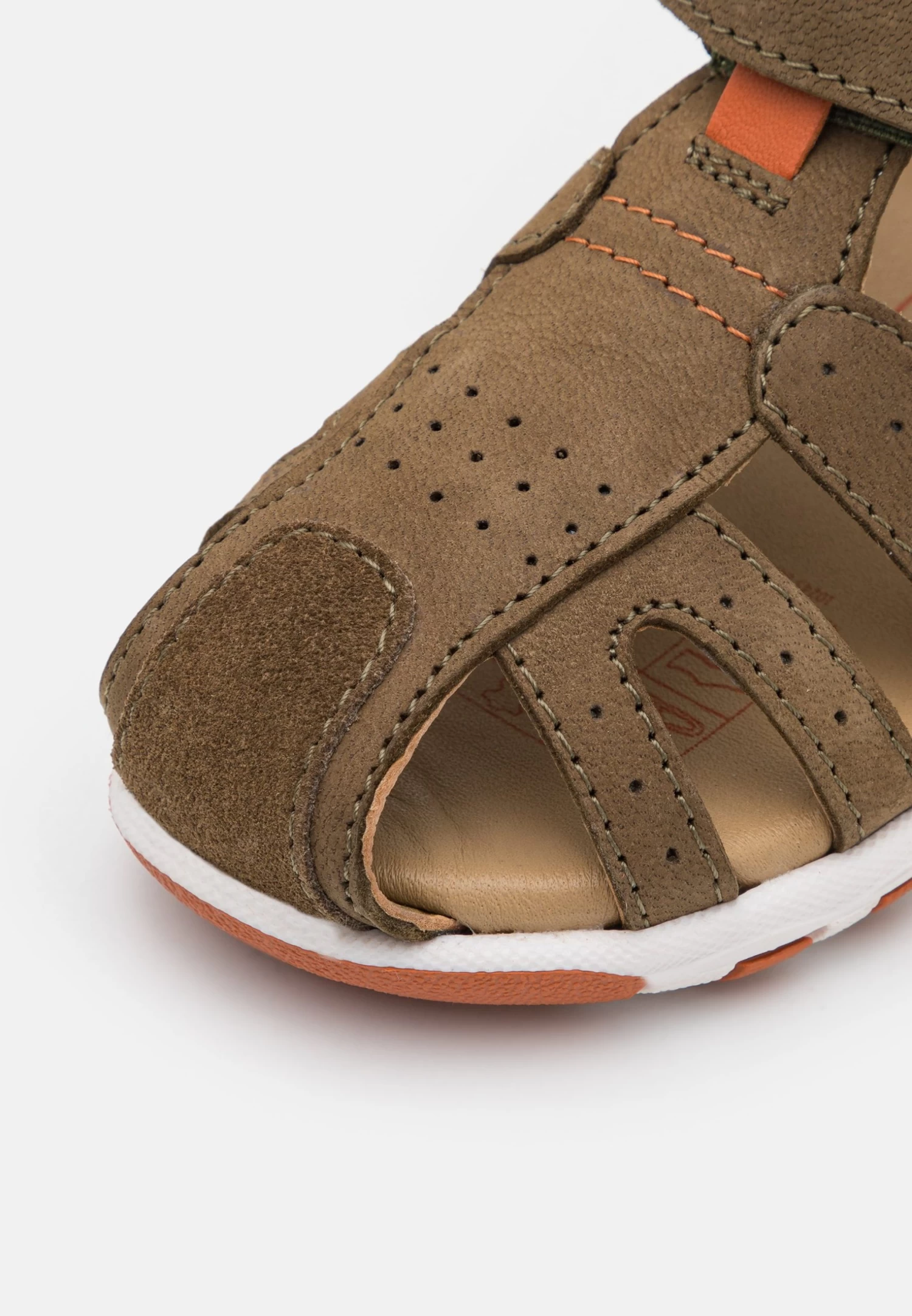 Friboo Leather - Sandalias - Khaki 8 Friboo Leather - Sandalias - Khaki - Imagen 6