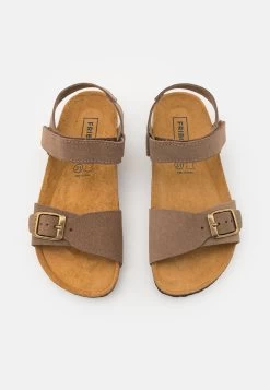 Friboo Leather Bio Sandals - Sandalias - Brown -Friboo 3e72fd66c7e14cf5b6b5d7d90fc266f0