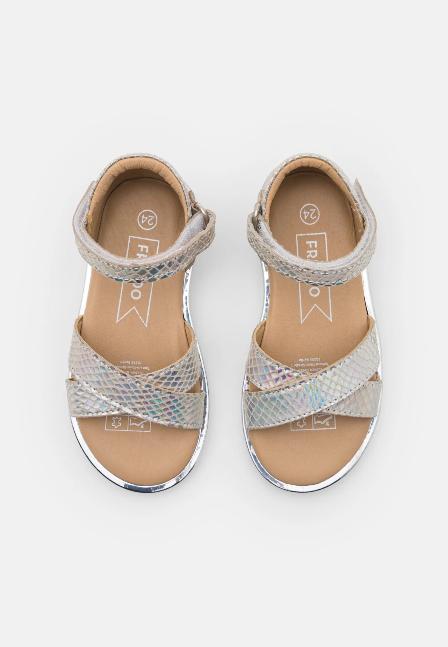 Friboo Holographic Leather - Sandalias - Silver 6 Friboo Holographic Leather - Sandalias - Silver - Imagen 4
