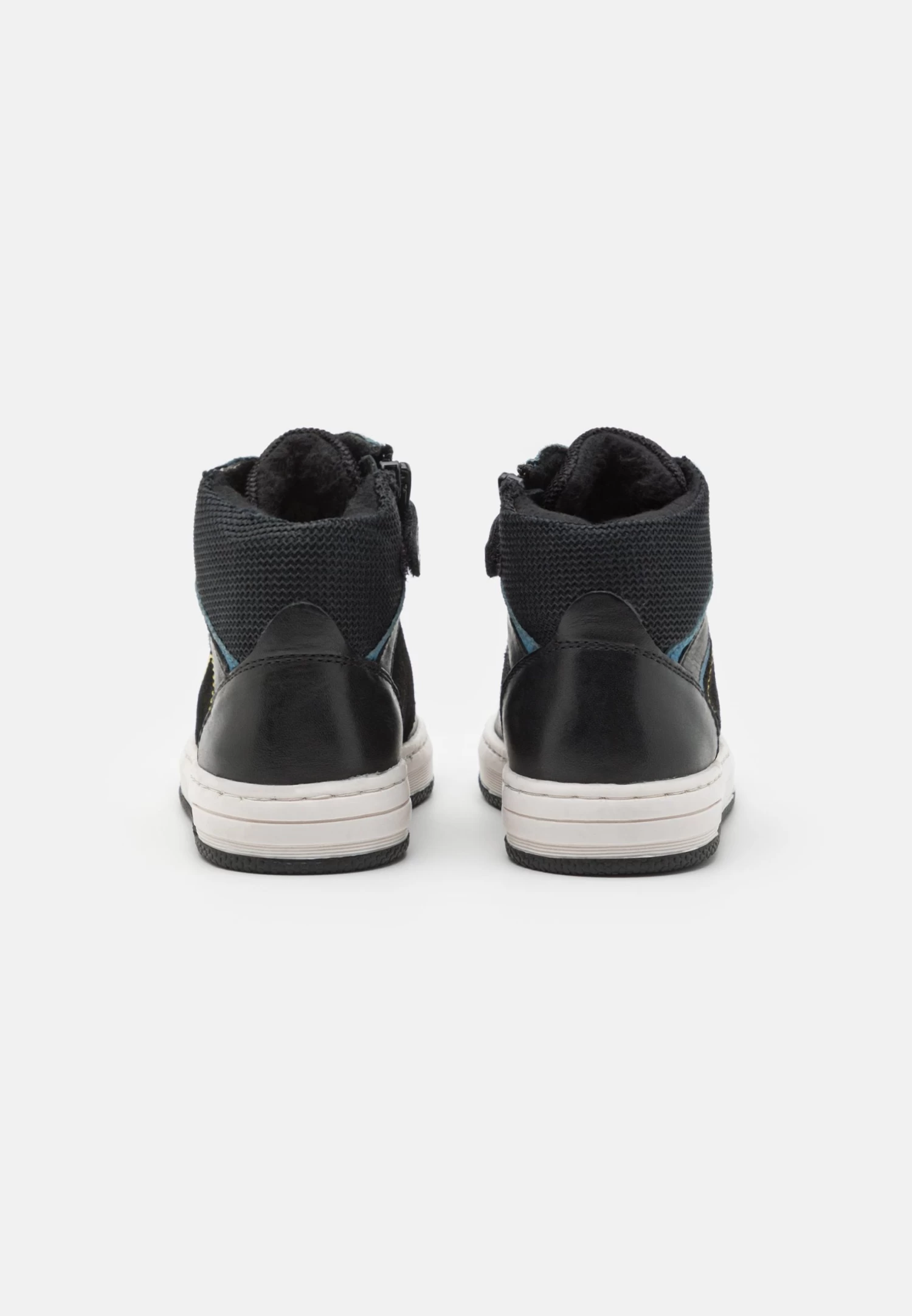 Friboo Leather - Zapatillas Altas - Black 5 Friboo Leather - Zapatillas Altas - Black - Imagen 3