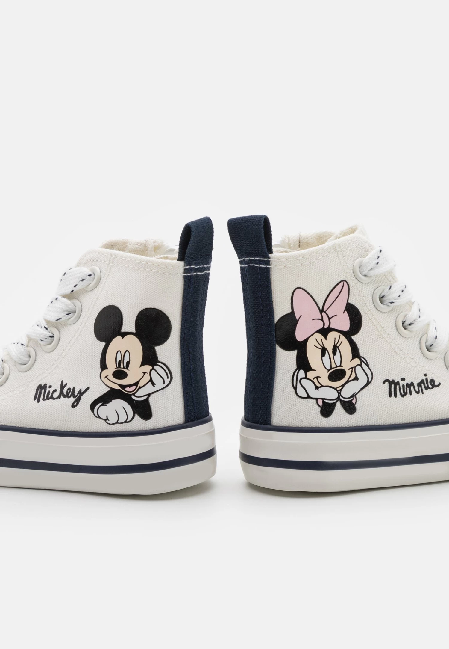 Friboo Disney Mickey Mouse & Minnie Mouse - Zapatillas Altas - White 3 Friboo Disney Mickey Mouse & Minnie Mouse - Zapatillas Altas - White