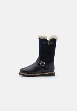 Friboo Leather - Botas Para La Nieve - Dark Blue