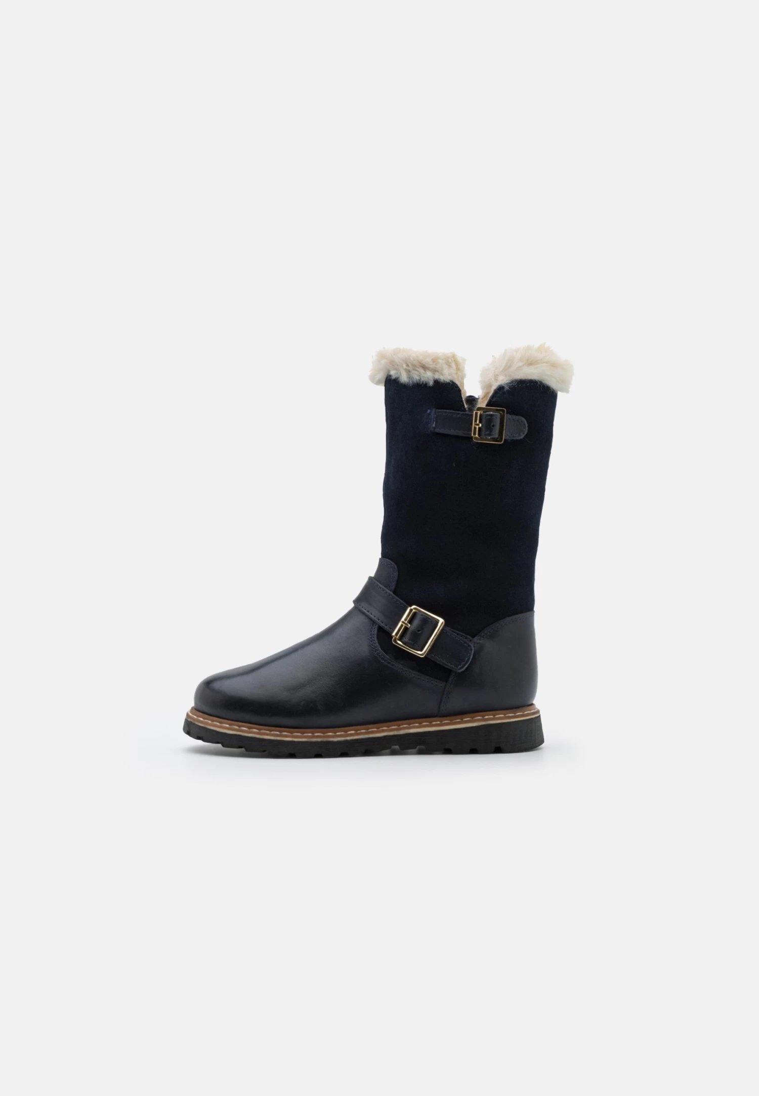 Friboo Leather - Botas Para La Nieve - Dark Blue 3 Friboo Leather - Botas Para La Nieve - Dark Blue