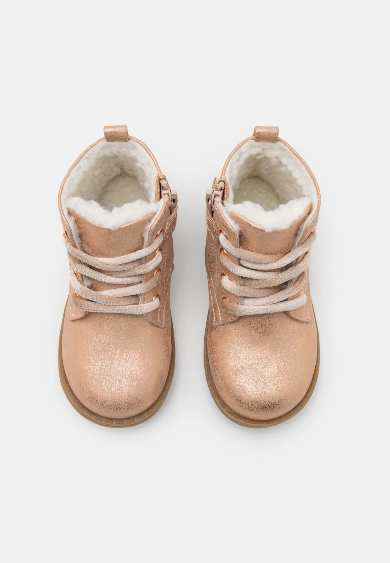 Friboo Botines Con Cordones - Rose Gold-Coloured 6 Friboo Botines Con Cordones - Rose Gold-Coloured - Imagen 4