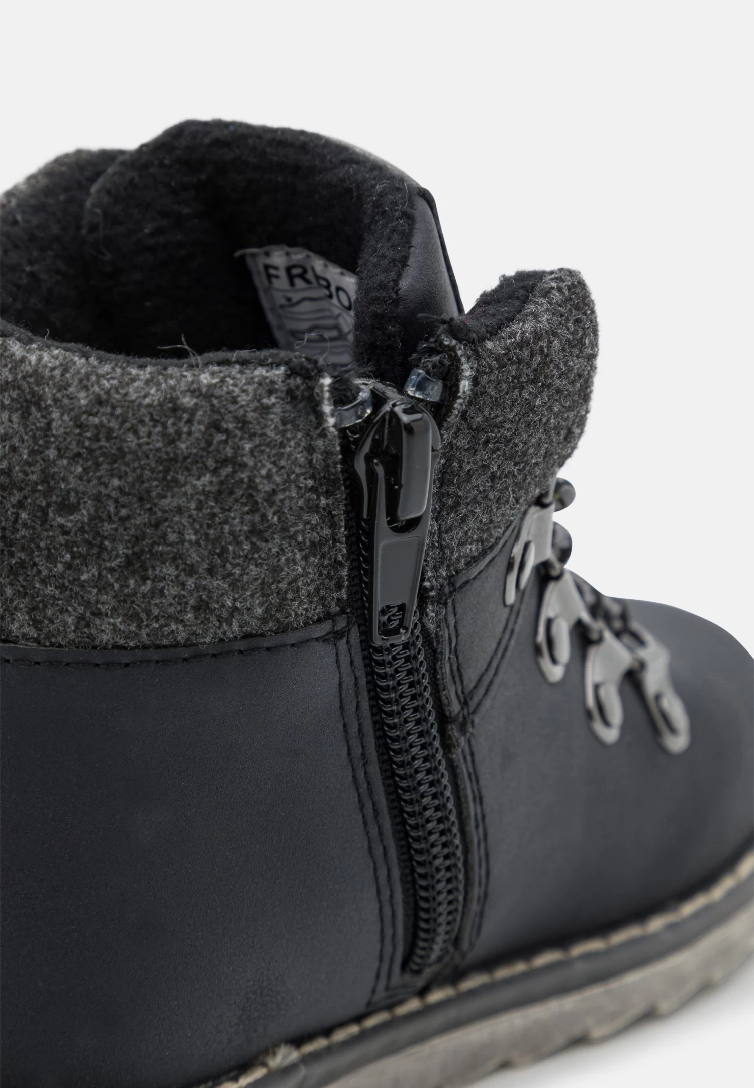 Friboo Botines Con Cordones - Black 8 Friboo Botines Con Cordones - Black - Imagen 6