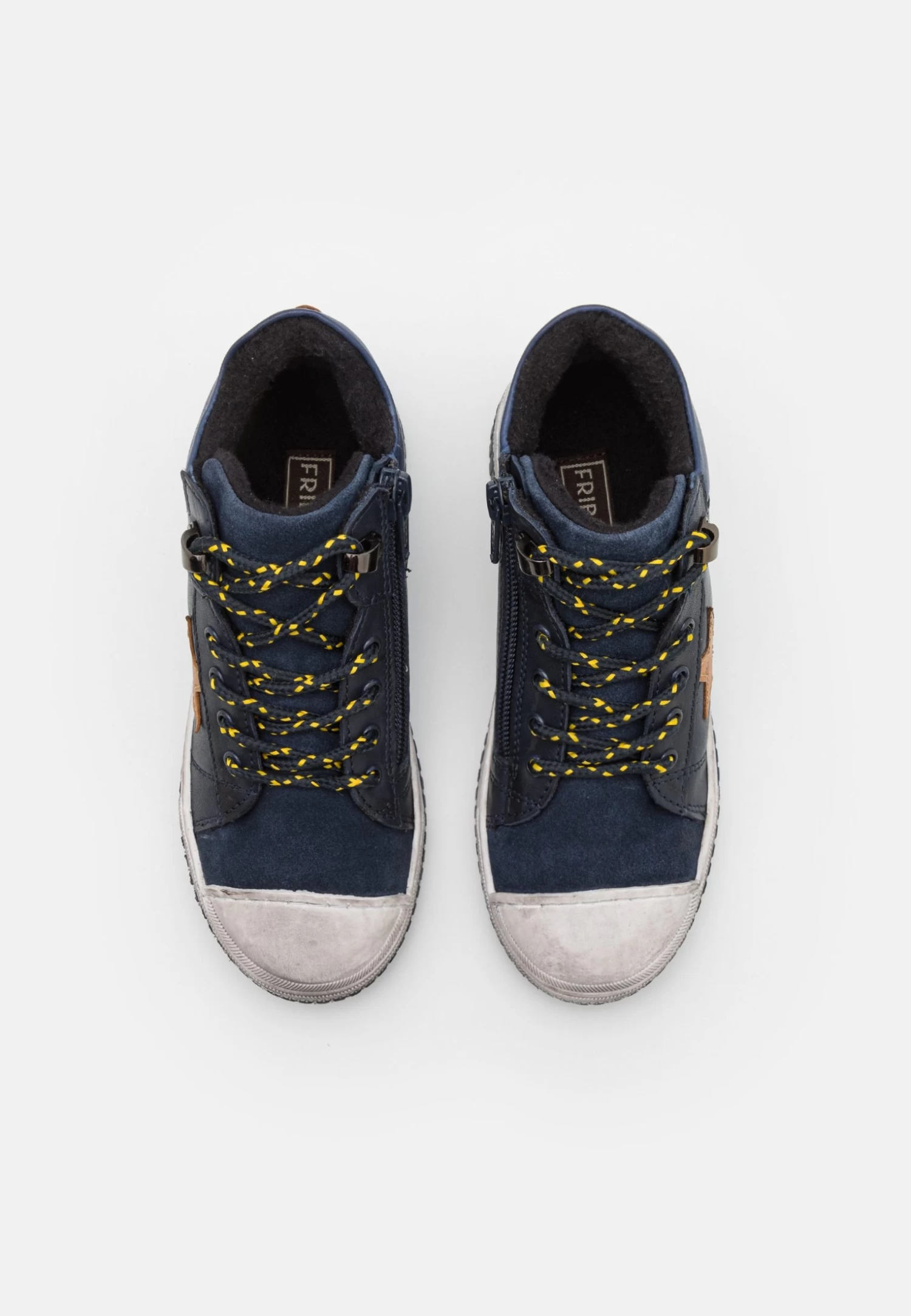 Friboo Leather - Botas - Dark Blue 6 Friboo Leather - Botas - Dark Blue - Imagen 4