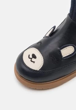 Friboo Leather - Botas Para La Nieve - Dark Blue -Friboo 63c6886ea50e4c589fe02b48851d45d5