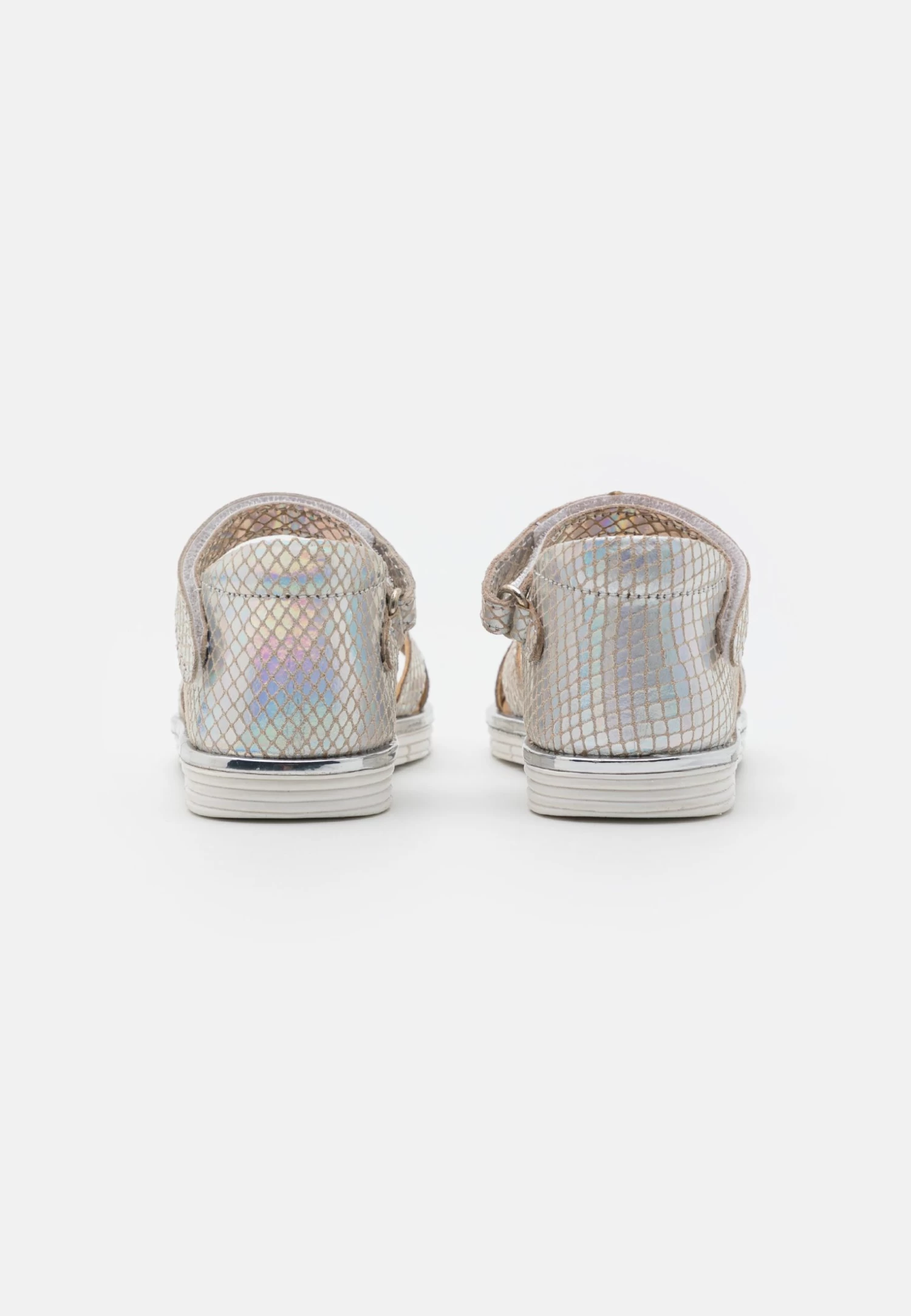 Friboo Holographic Leather - Sandalias - Silver 5 Friboo Holographic Leather - Sandalias - Silver - Imagen 3