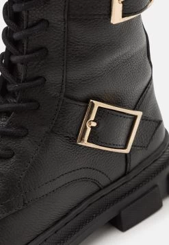 Friboo Leather - Botas Con Cordones -Black 13 Friboo Leather - Botas Con Cordones -Black -Friboo 6cc9e4b48f0147428ab669e3bf48e2b6