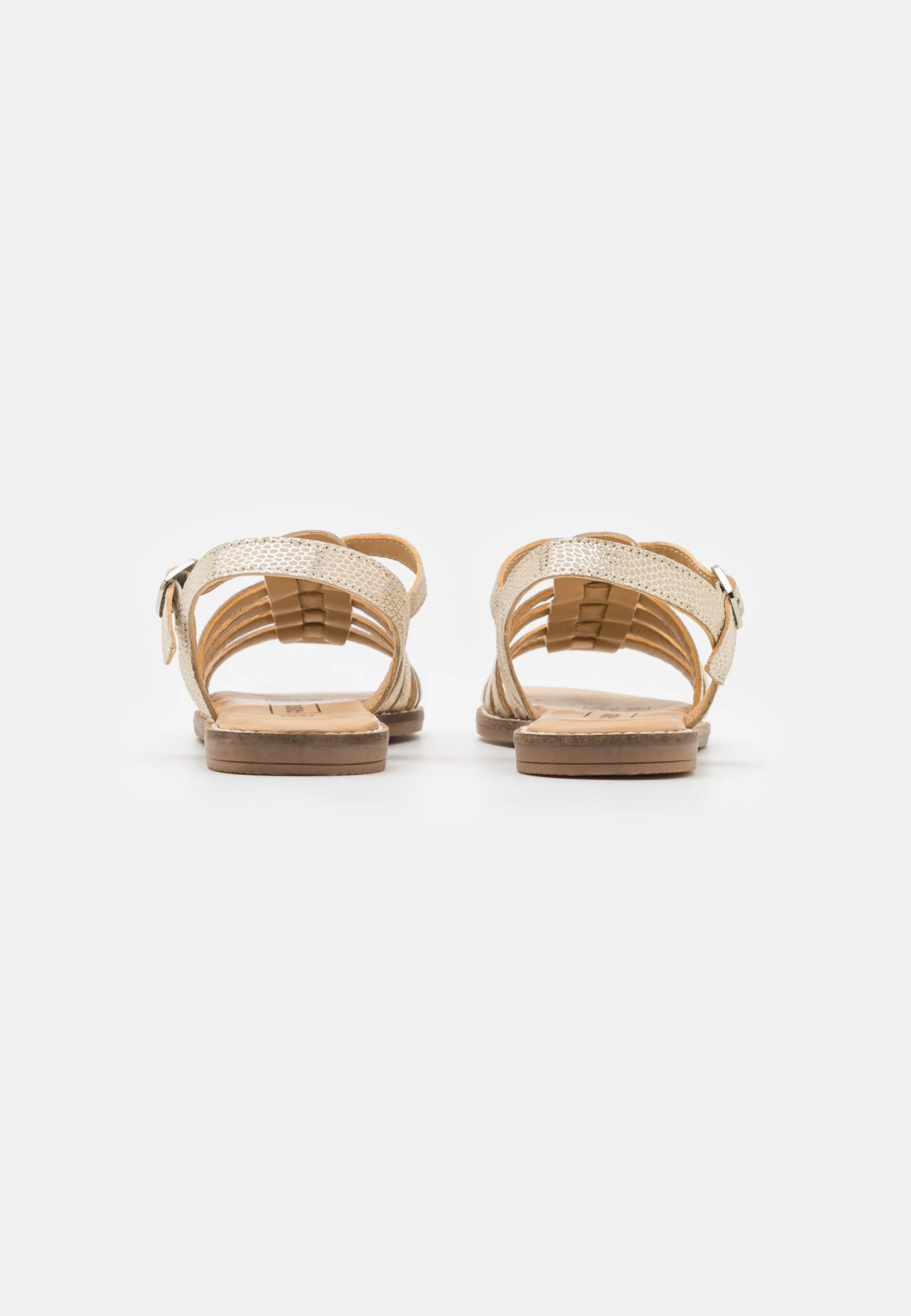 Friboo Leather - Sandalias - Gold 5 Friboo Leather - Sandalias - Gold - Imagen 3