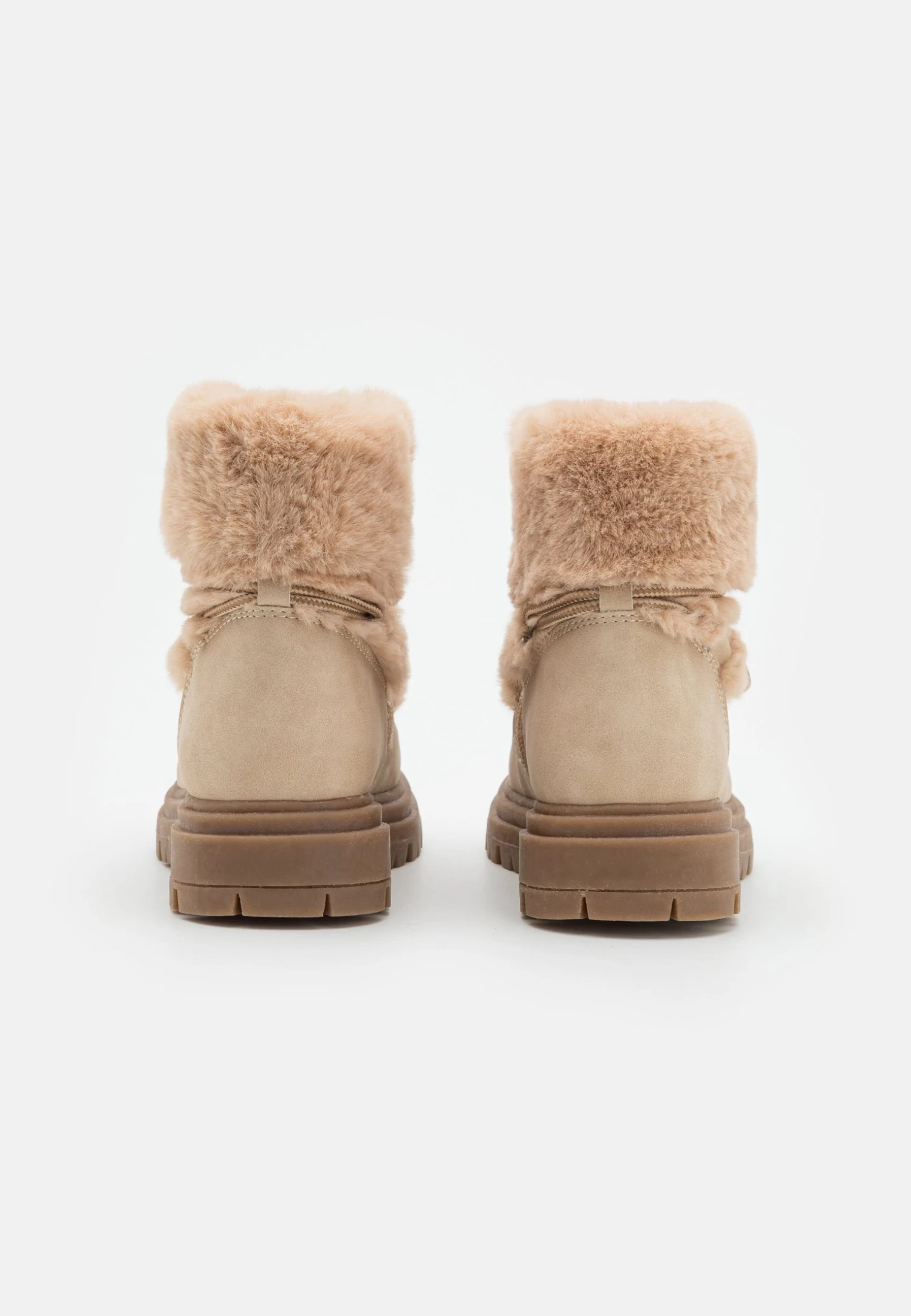 Friboo Botines Con Cordones - Nude 5 Friboo Botines Con Cordones - Nude - Imagen 3