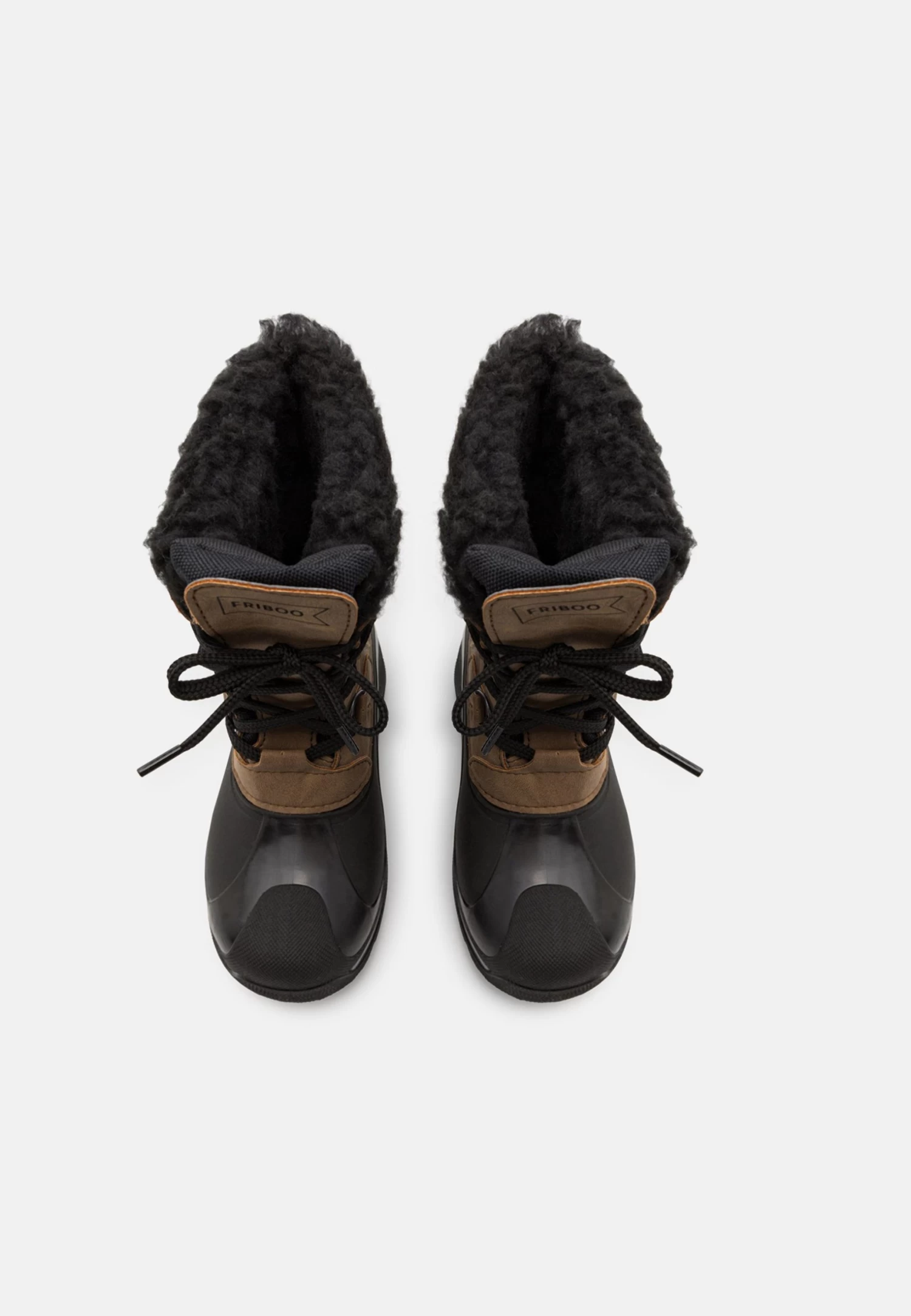 Friboo Botas Con Cordones - Brown 6 Friboo Botas Con Cordones - Brown - Imagen 4