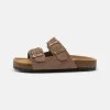 Friboo Sandalias Planas - Brown -Friboo 9a24e43e40204541a4e9a21caf156edc