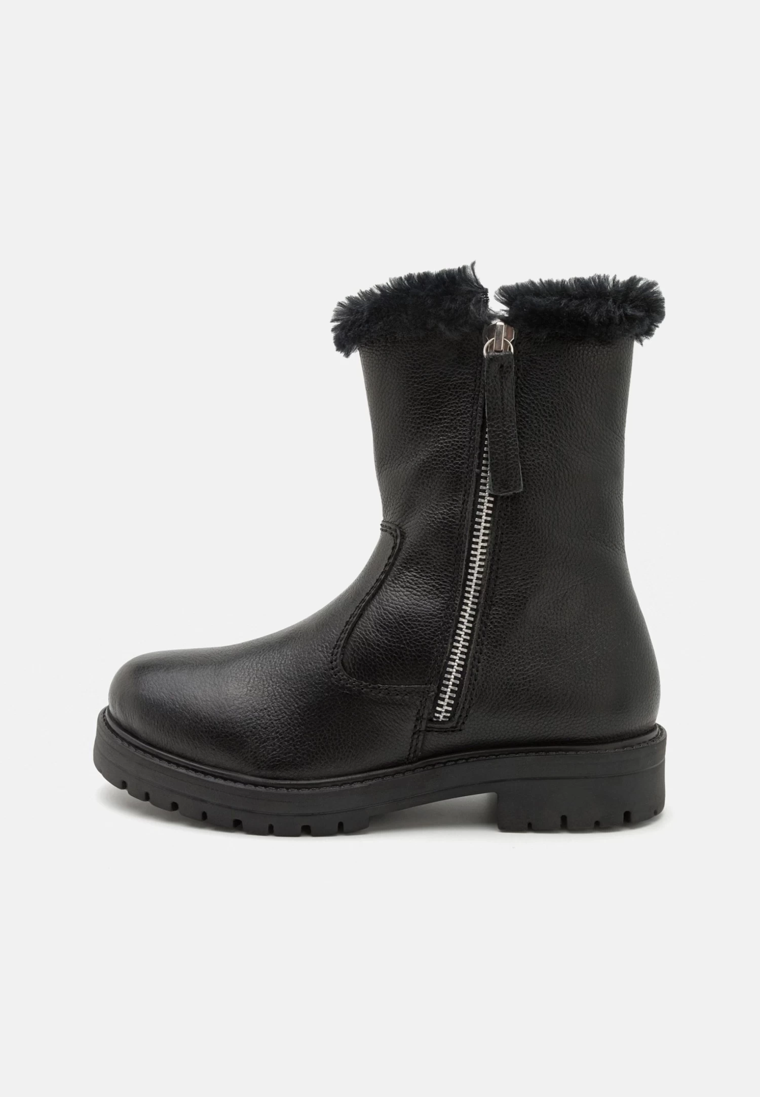 Friboo Leather - Botas Para La Nieve - Black 3 Friboo Leather - Botas Para La Nieve - Black