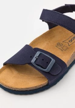 Friboo Leather Bio Sandals - Sandalias - Dark Blue -Friboo 9ef767bb66bd46a6bfb88ac8f84e07de