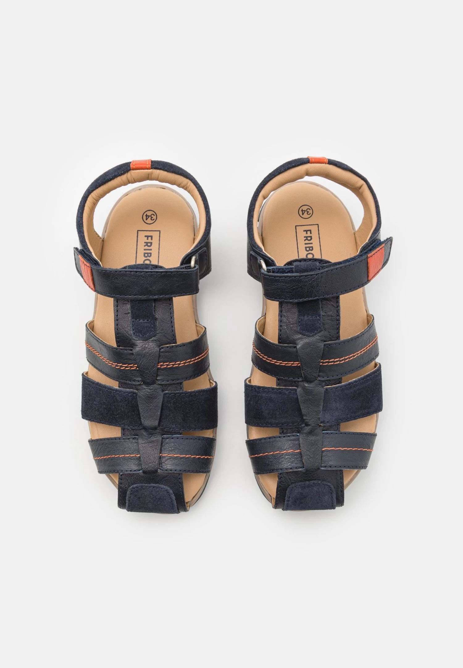 Friboo Leather - Sandalias - Dark Blue 6 Friboo Leather - Sandalias - Dark Blue - Imagen 4