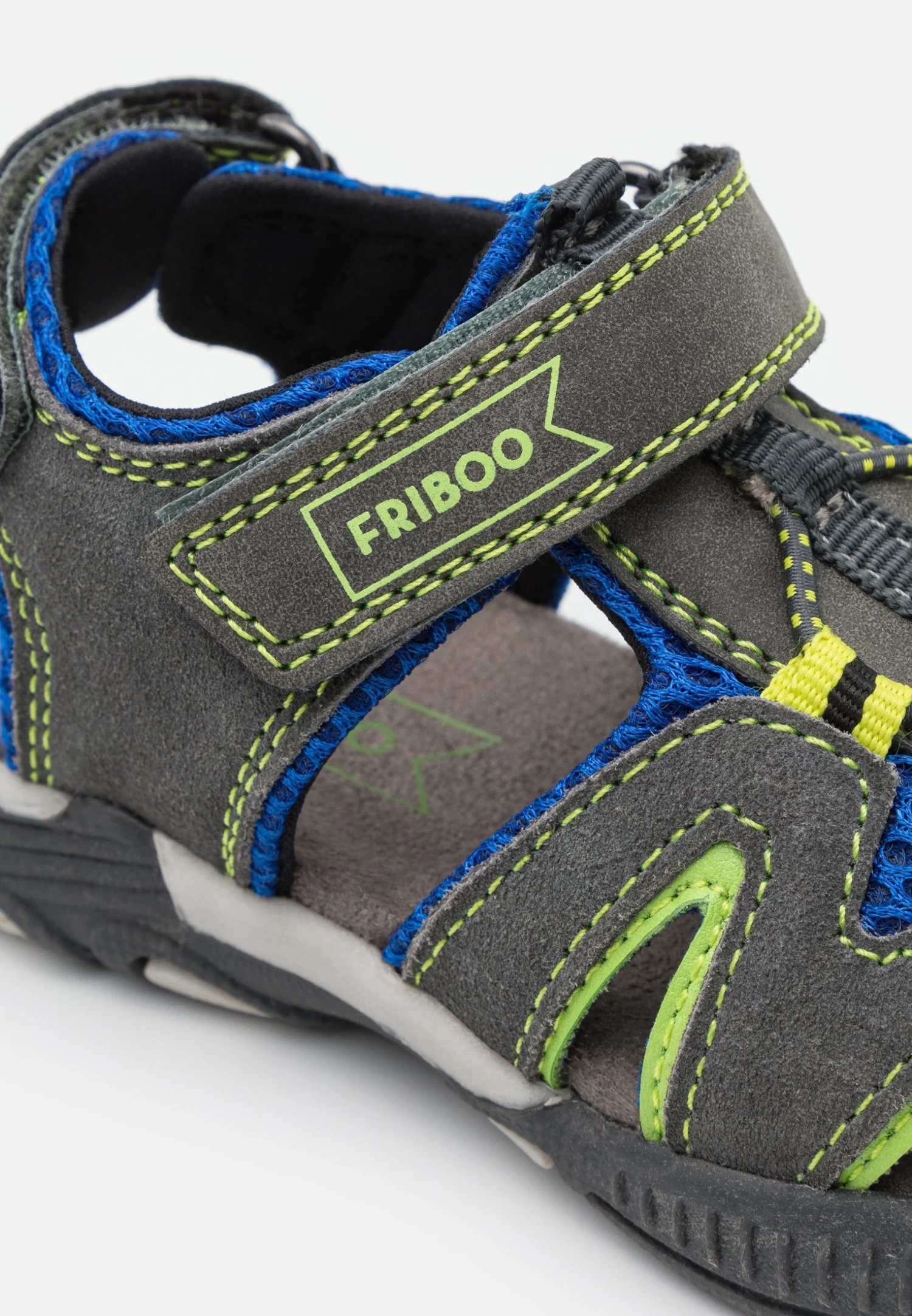 Friboo Leather - Sandalias De Senderismo - Dark Grey 8 Friboo Leather - Sandalias De Senderismo - Dark Grey - Imagen 6