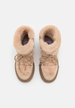 Friboo Botines Con Cordones - Nude 11 Friboo Botines Con Cordones - Nude -Friboo aed7a20e3a9d4ccbaf245cbc9a6bd3da