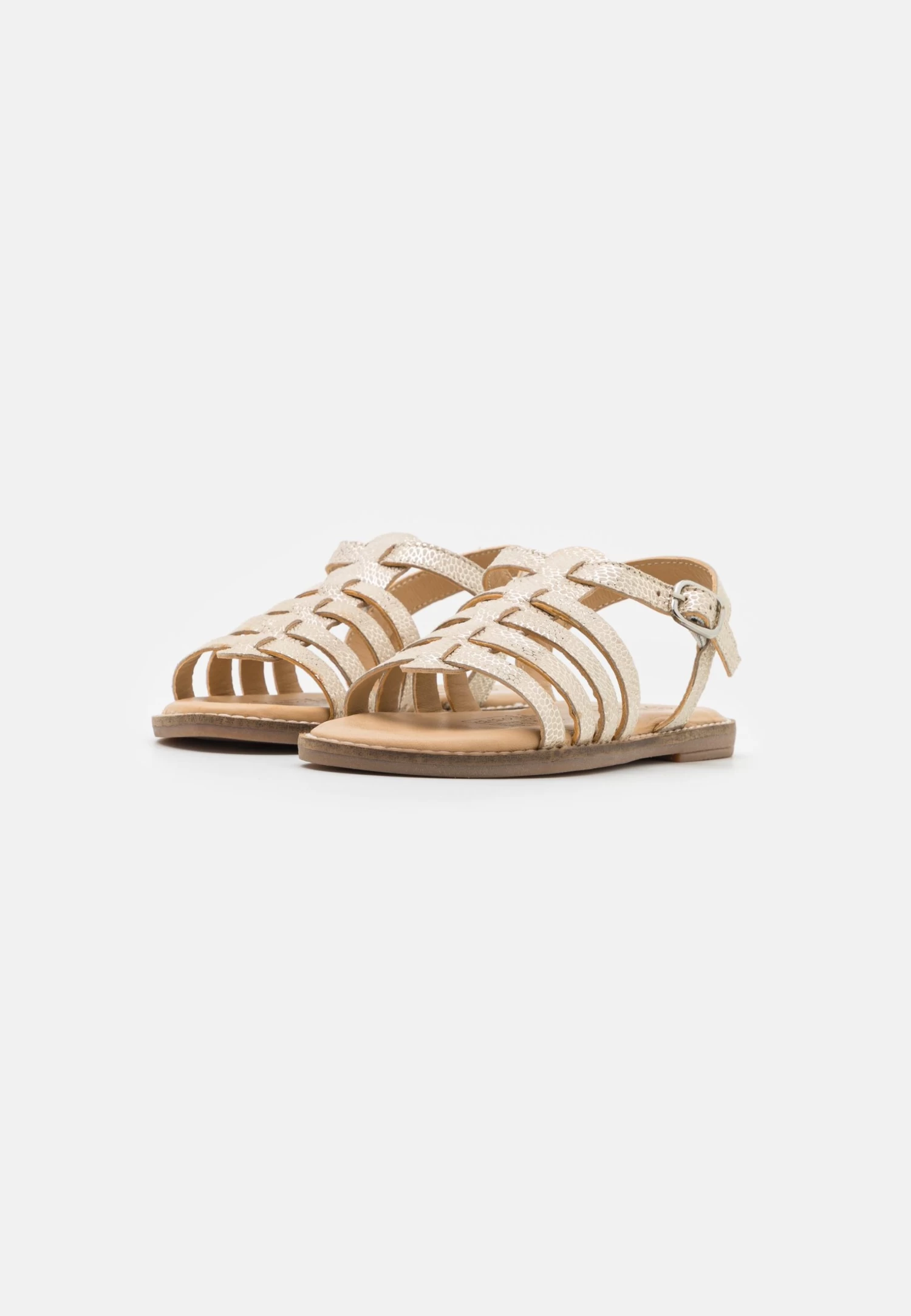 Friboo Leather - Sandalias - Gold 4 Friboo Leather - Sandalias - Gold - Imagen 2