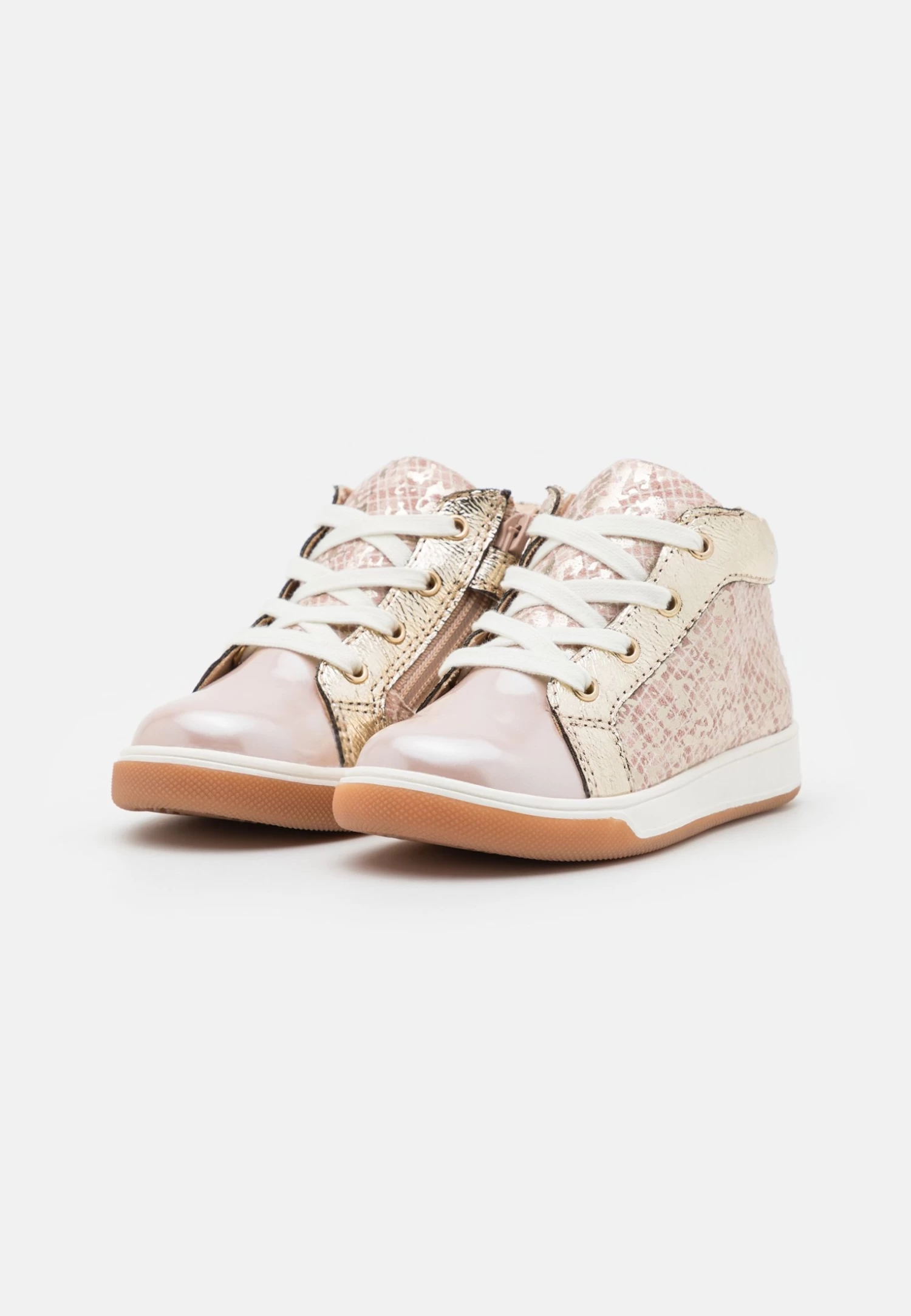 Friboo Zapatillas Altas - Rose Gold/Multi-Coloured 4 Friboo Zapatillas Altas - Rose Gold/Multi-Coloured - Imagen 2