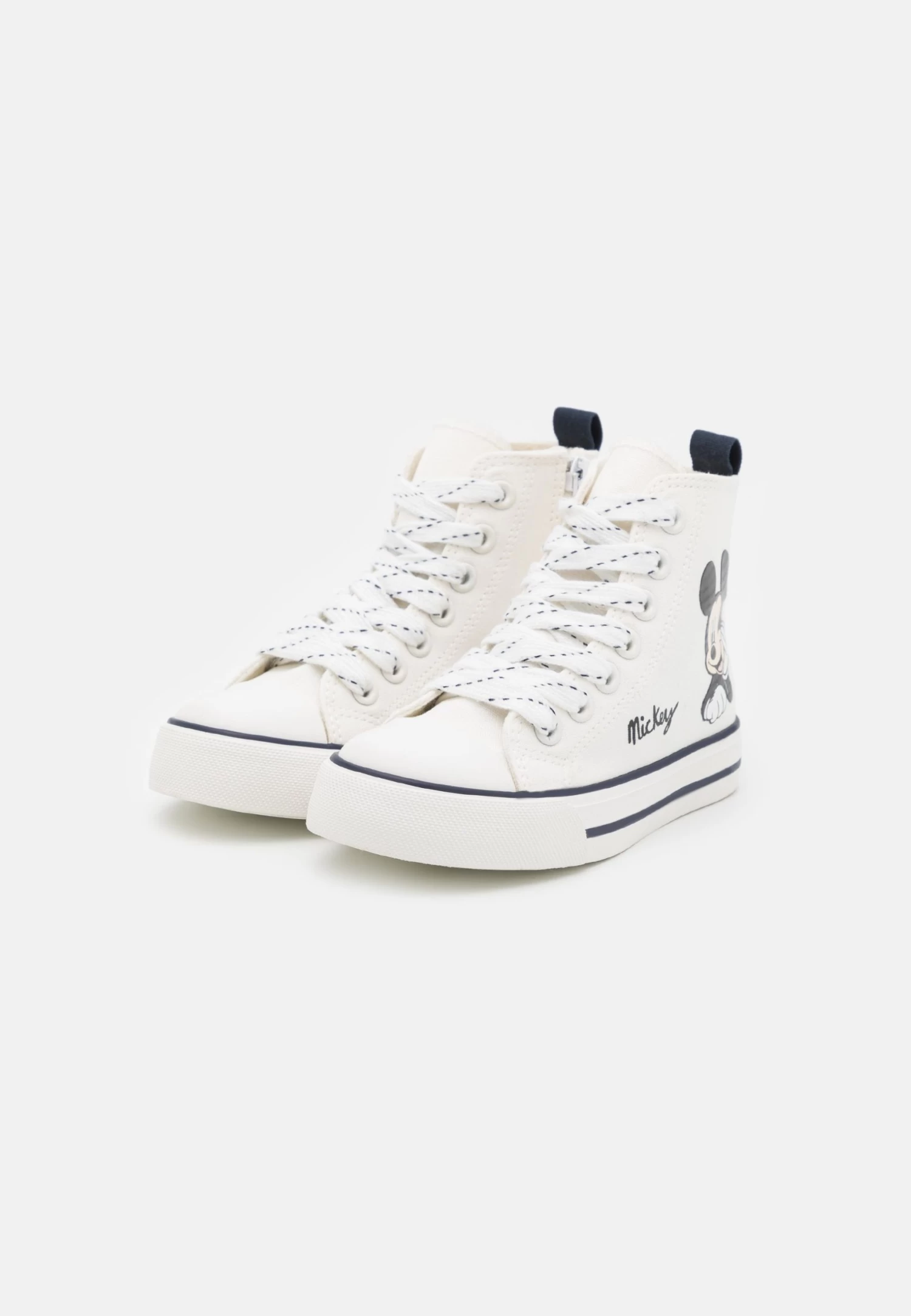 Friboo Disney Mickey Mouse & Minnie Mouse - Zapatillas Altas - White 5 Friboo Disney Mickey Mouse & Minnie Mouse - Zapatillas Altas - White - Imagen 3