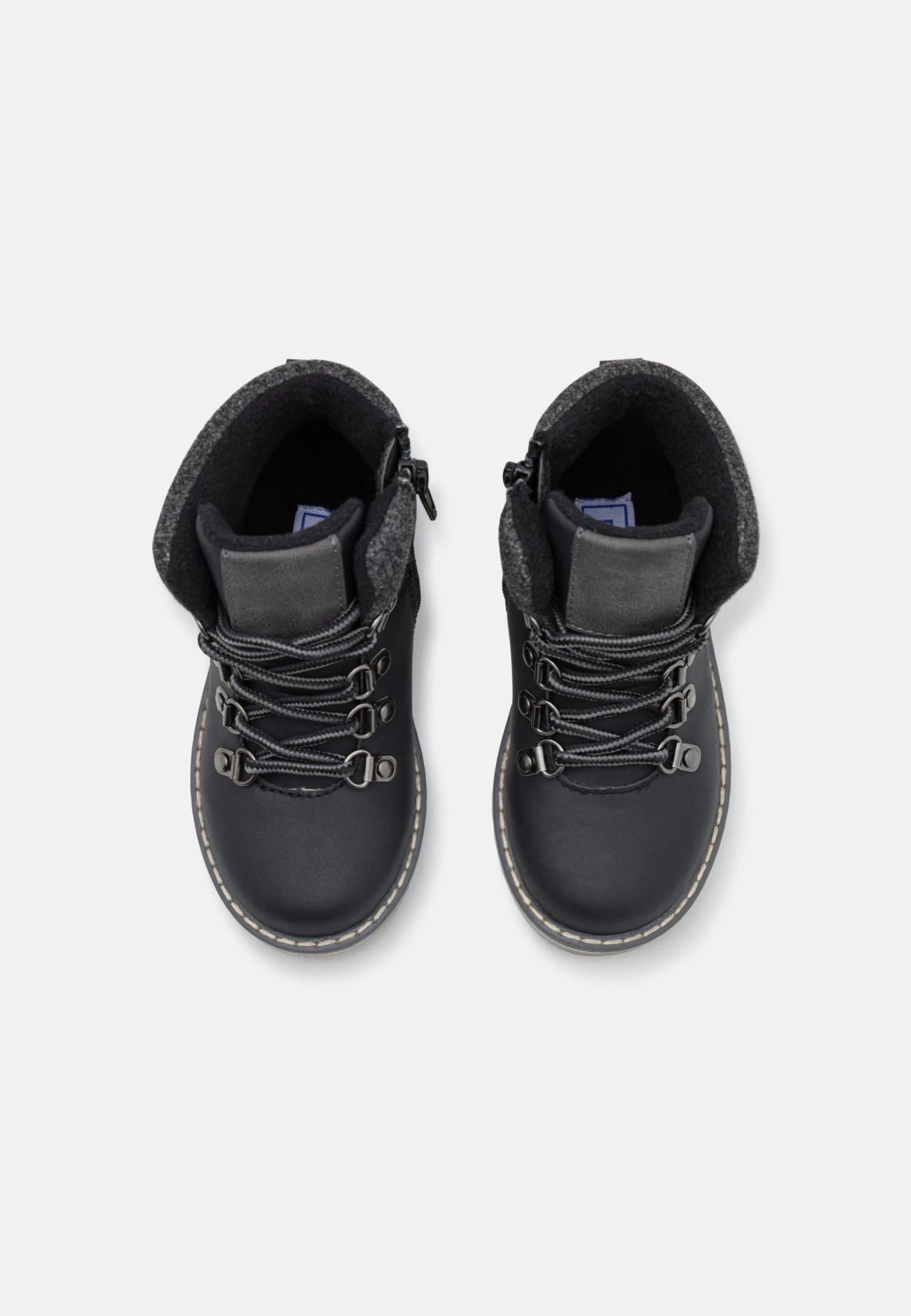 Friboo Botines Con Cordones - Black 6 Friboo Botines Con Cordones - Black - Imagen 4