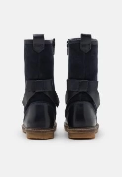 Friboo Leather - Botas - Dark Blue -Friboo d22b09725f8d45f9b417a184b2326cb2