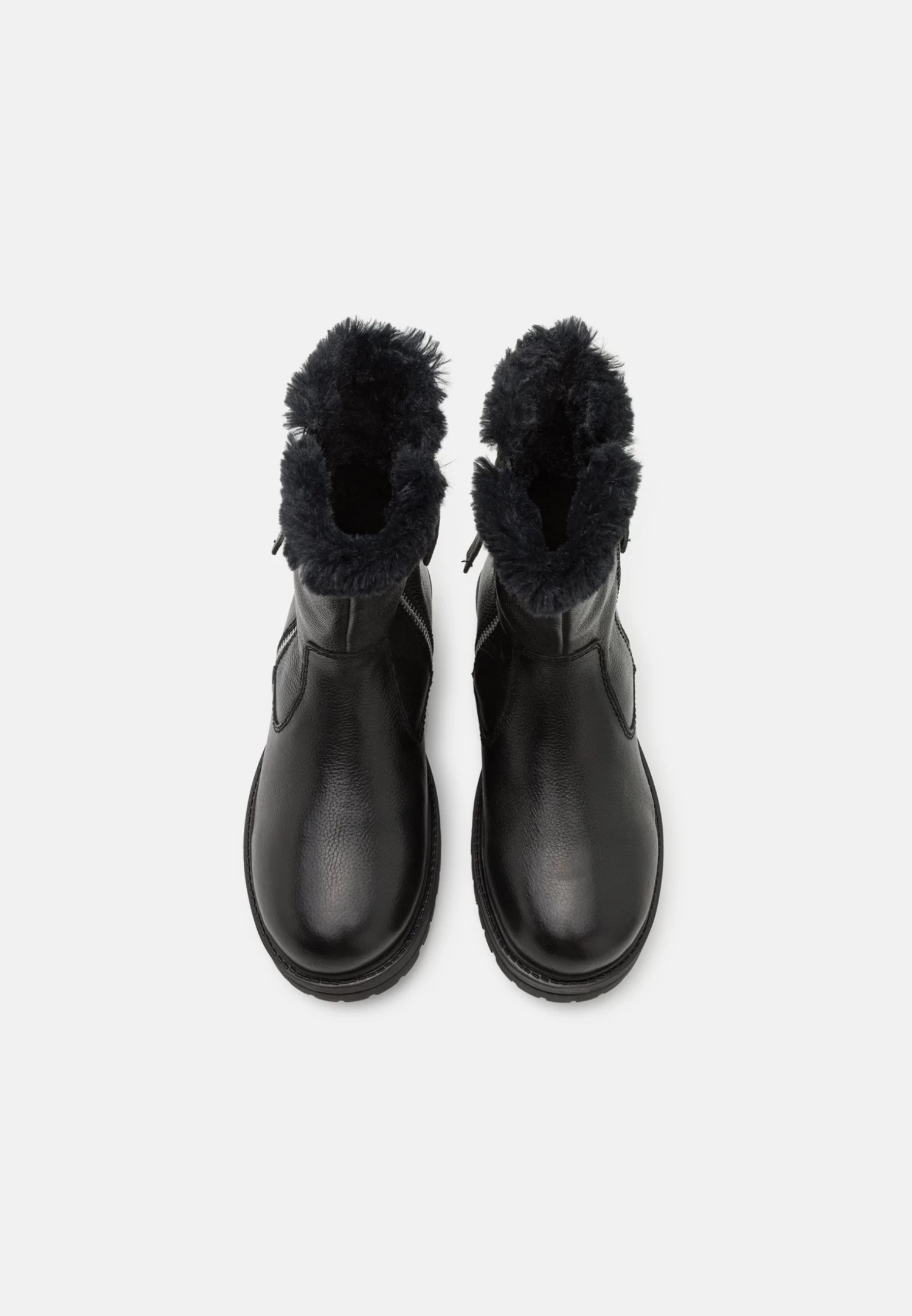 Friboo Leather - Botas Para La Nieve - Black 6 Friboo Leather - Botas Para La Nieve - Black - Imagen 4