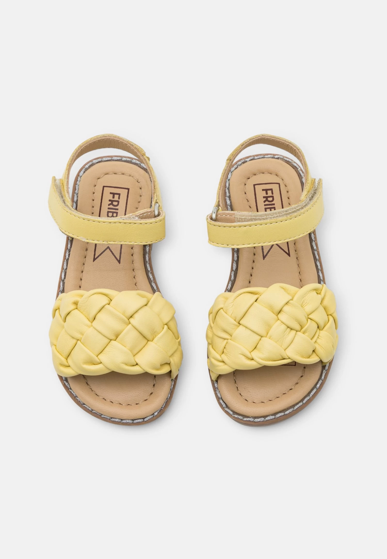 Friboo Leather - Sandalias - Light Yellow 6 Friboo Leather - Sandalias - Light Yellow - Imagen 4