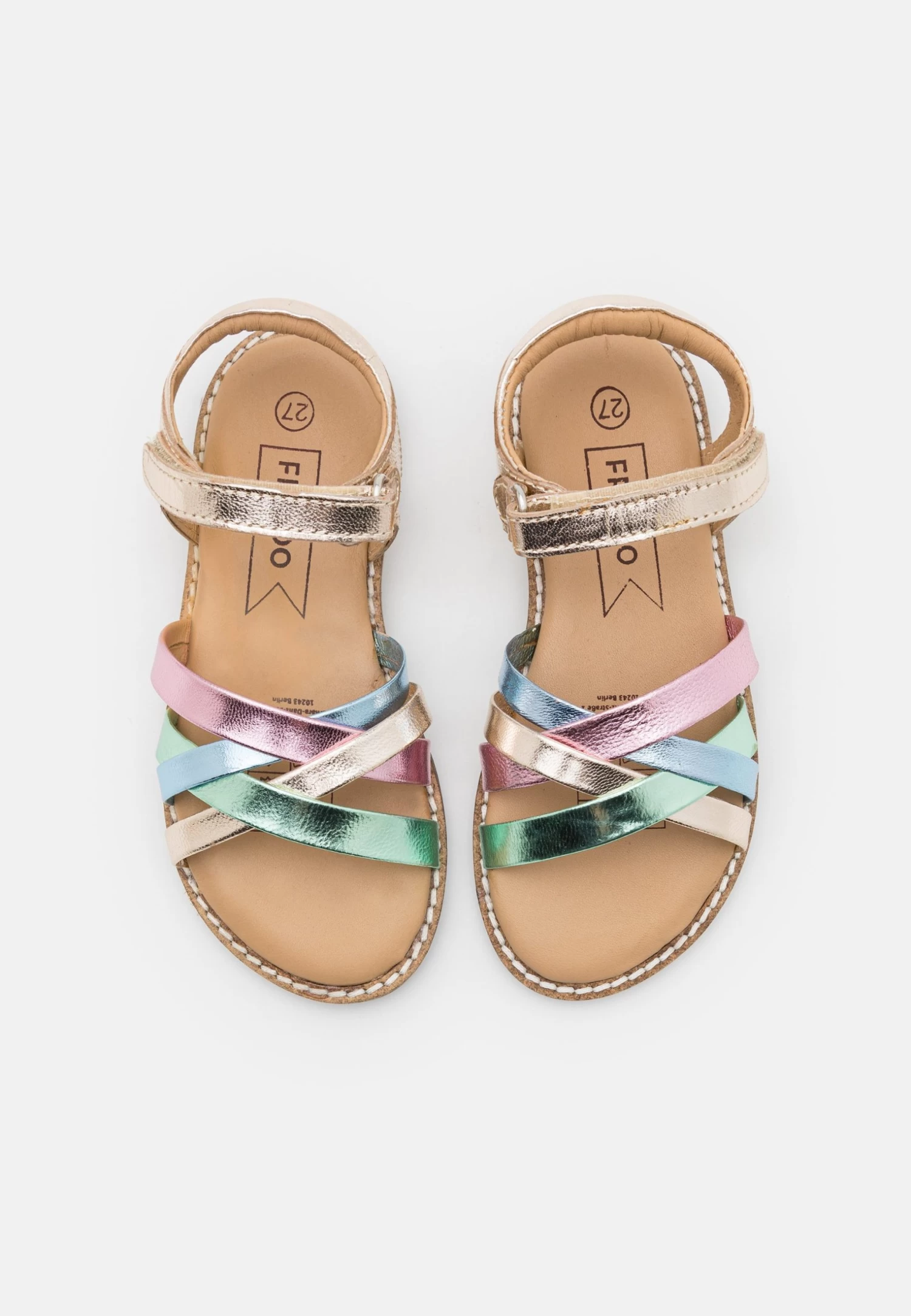 Friboo Leather - Sandalias - Multi-Coloured 6 Friboo Leather - Sandalias - Multi-Coloured - Imagen 4