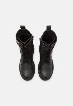 Friboo Leather - Botas Con Cordones -Black 11 Friboo Leather - Botas Con Cordones -Black -Friboo ed3972f8174c4cbb9ff5c727f3f2bcb8