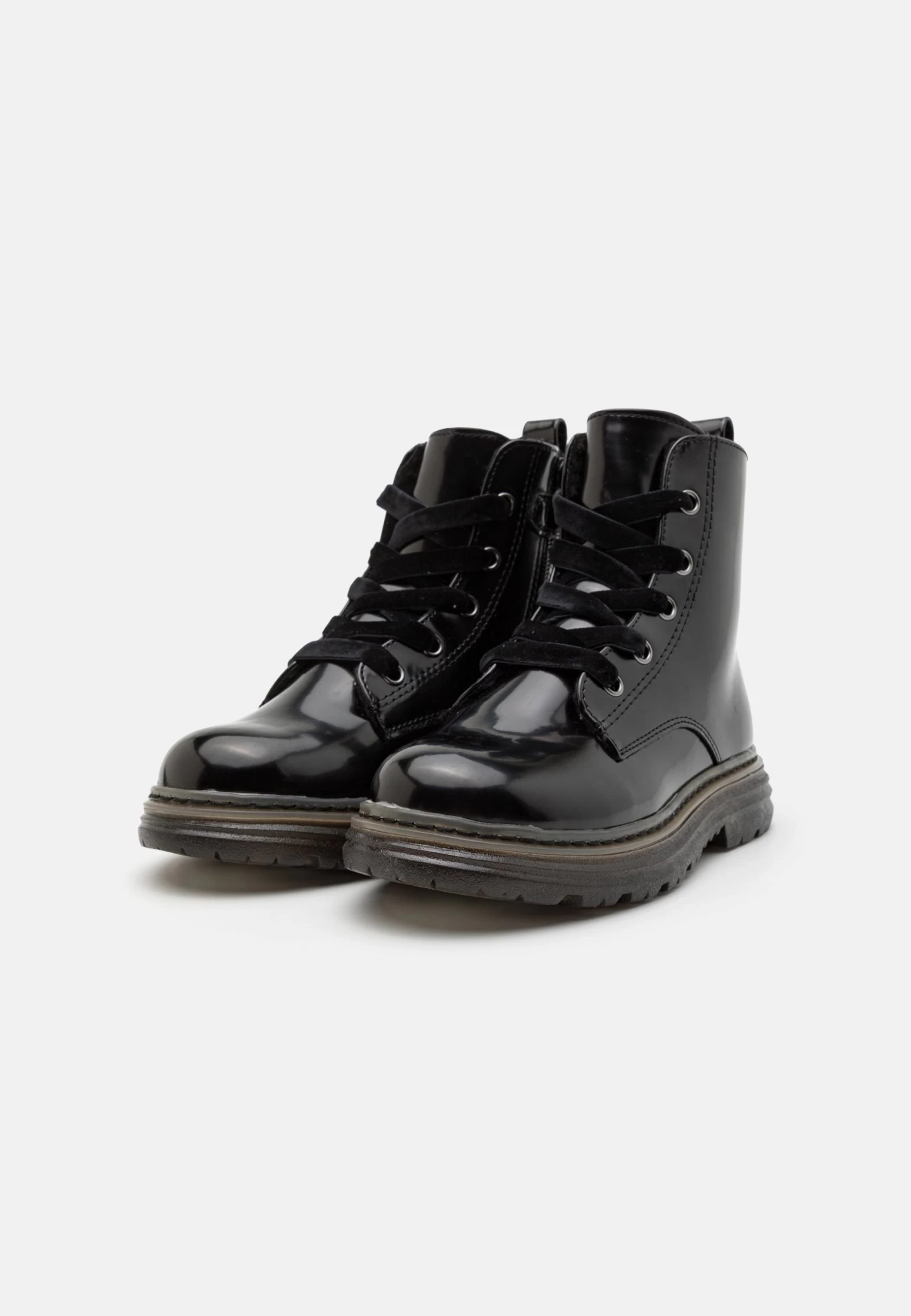 Friboo Botines Con Cordones - Black 4 Friboo Botines Con Cordones - Black - Imagen 2