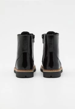 Friboo Leather - Botines Con Cordones - Black -Friboo f151a34af3f84557b2472202d90e9107